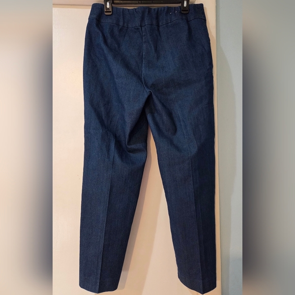 Thin Her Women's Pull On Stretch Denim Ankle Pant, Size 12 - Picture 6 of 8
